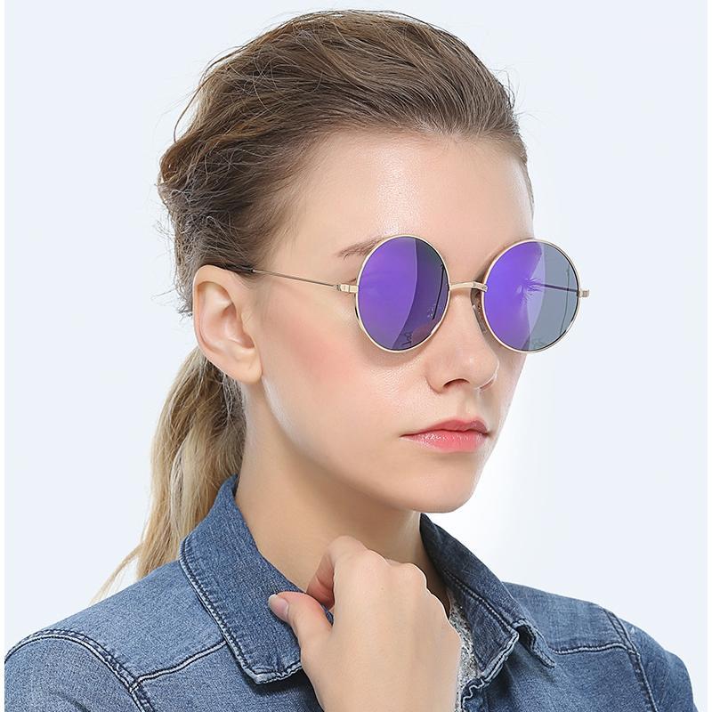 

Classic Small Frame Round Sunglasses Women Brand Designer Alloy Mirror Sun Glasses Vintage Modis Feminino1