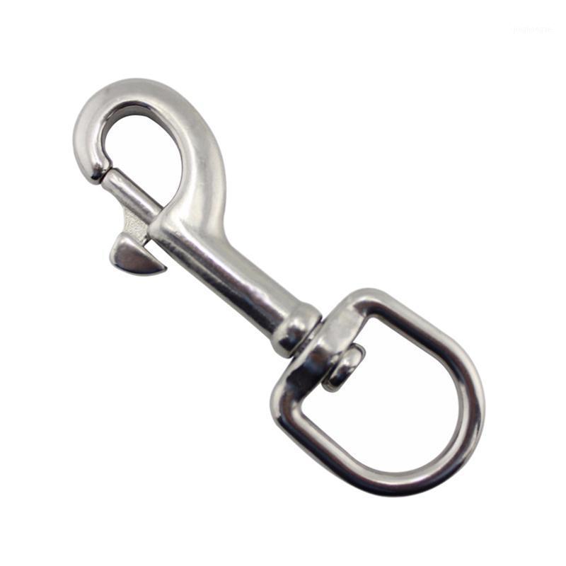 

Stainless Steel Pet Leash Tie Clips Swivel Eye Snap Hook Dive Single Ended Swivel Eye Bolt Hook Buckle Dog Clip1