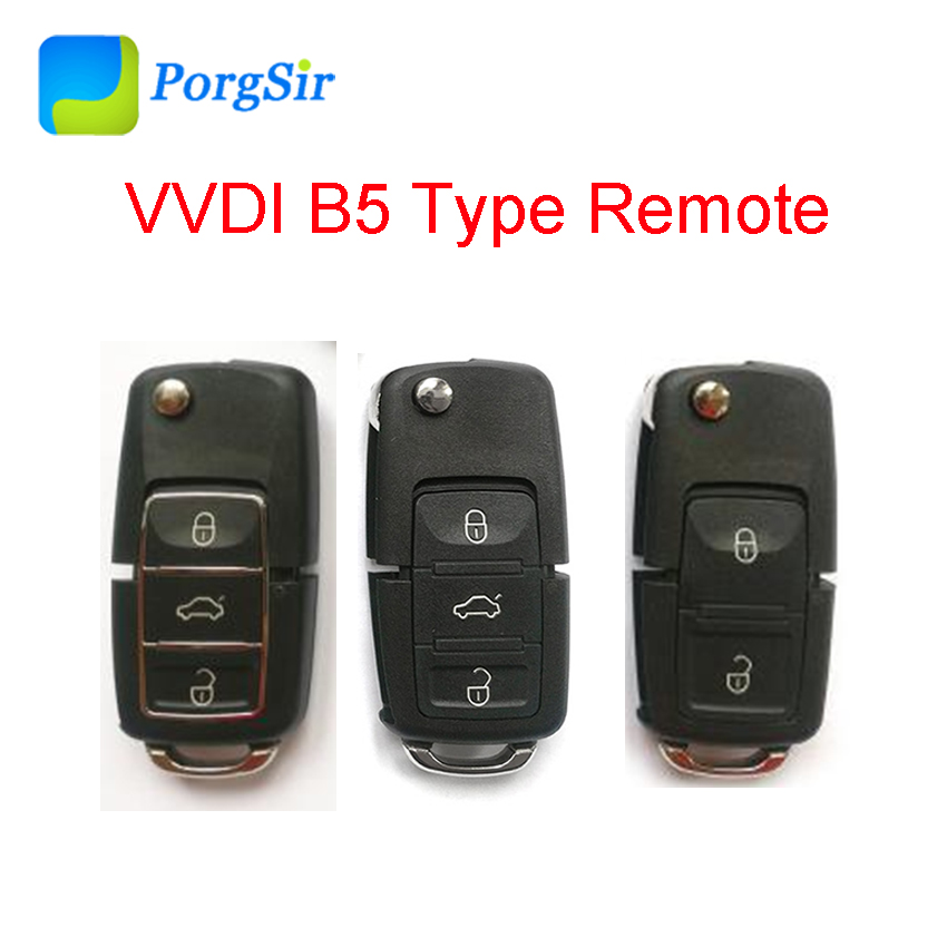 

Xhorse VVDI 2 Button 3 Button Remote X001 Universal Remote Control for V-W B5 type