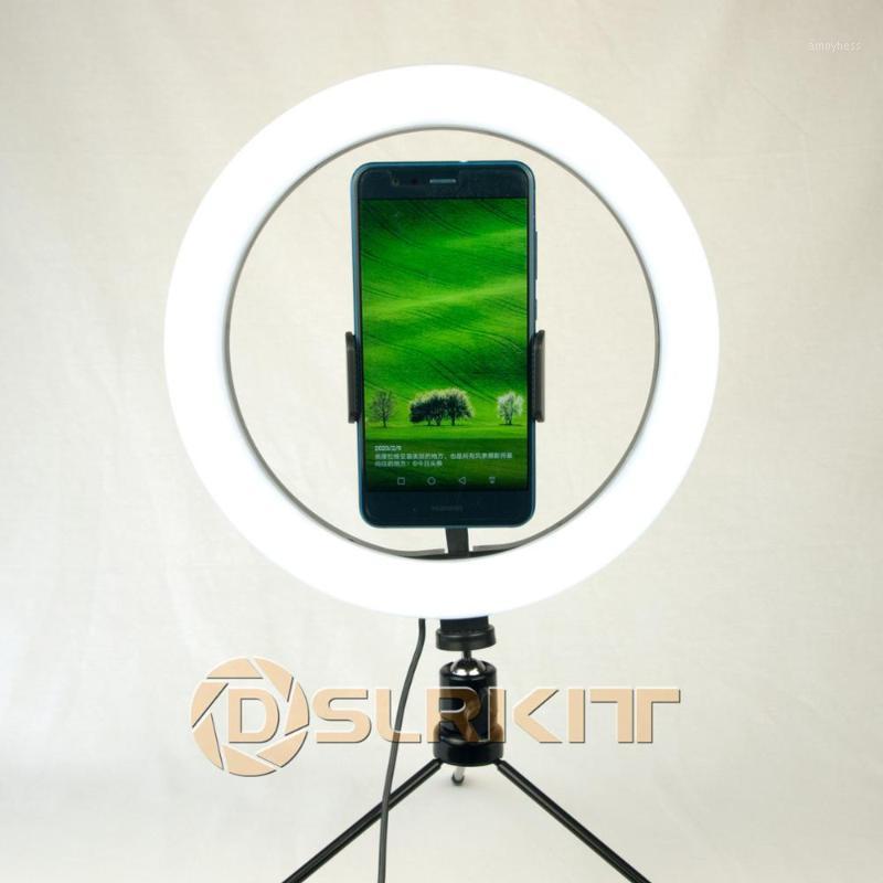 

10 inch Stuido Make-up Selfie LED Ring Light Live Video Shooting Dimmable Lamp1