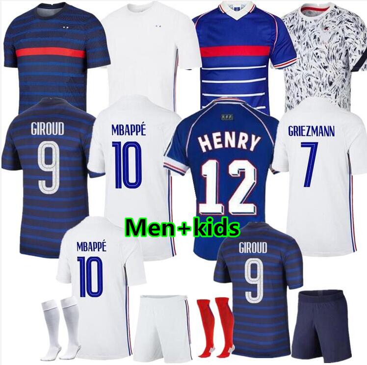 

Men Women Kids Fran#cess Jersey Soccer LE SOMMER HENRY KYLIAN MBAPPE ANTOINE GRIEZMANN PAUL POGBA GIROUD ZIDANE KANTE LLORIS Football Kits a, Black