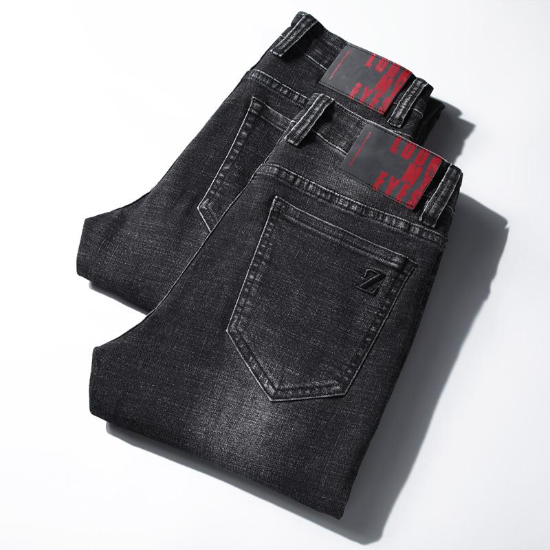 

2020 Autumn New Fashion Men Jeans Black Straight Casual Hight Jeans for Men