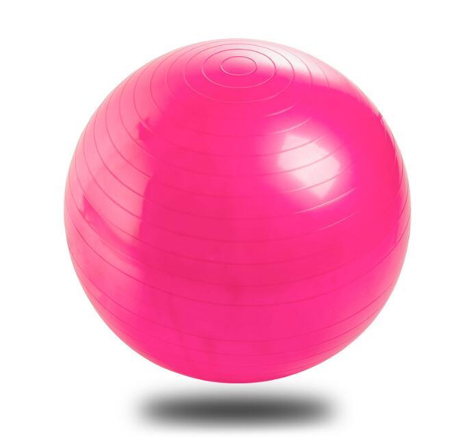 

Wholesale 10pcs/lot 75cm Home Health Fitness Gym Exercise Flexibility Strength Training Equipment Frosted Yoga Ball, Pink