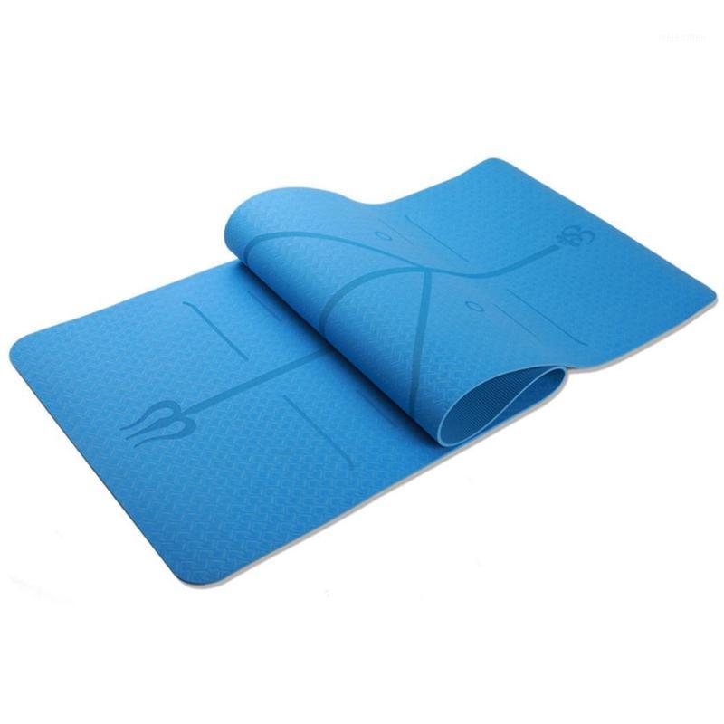 

Durable Non-Slip Waterproof Rebound Solid Yoga Home Mat Fitness Mat1, Pink