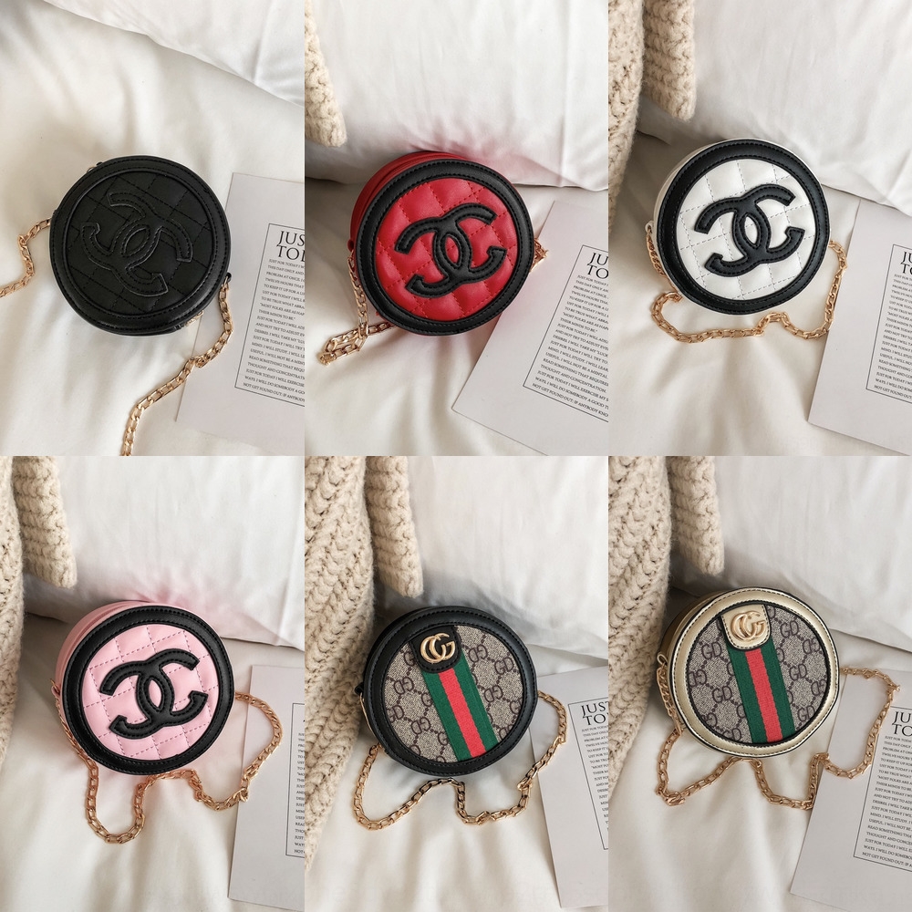 

C6n6 Hot Sale Kids Handbags 2020 Fashion Korean Girls Shoulder Bags Classic Kids Purses Princess Coin Mini Children Wallets Cute Christmas G, Embroidery black