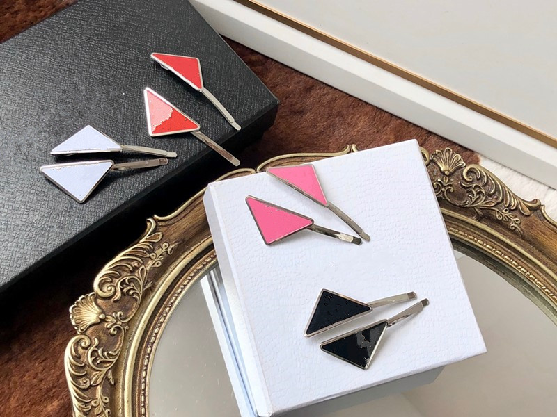 

Hot Designer Hair Clips Barrettes for Women Best Quality Classic Style Ladies Girls Black Red Hair Clip Headband Gifts Dropship