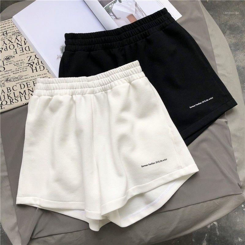 

Sport Shorts For Women Running Shorts Solid Letter Workout Short Sport Clothing Sports And Fitness Jogging Short Gym Women1, Black