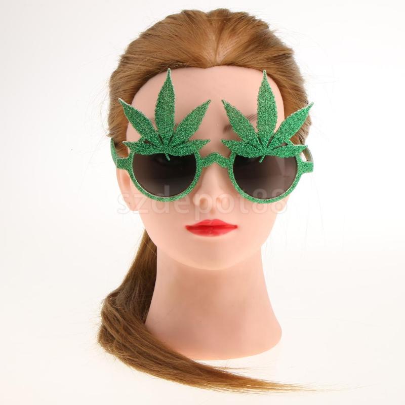 

Novelty Glitter Green Sunglasses Funny Eye Glasses Party Dress Up