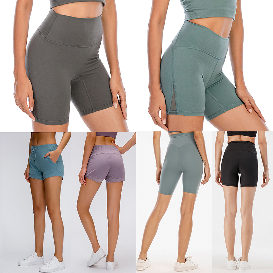 

2021 Womens Stylist lu shorts vfu yoga pants leggings yogaworld women workout fitness set Wear Elastic Fitness Lady Full Tights  A5Cf#, Box