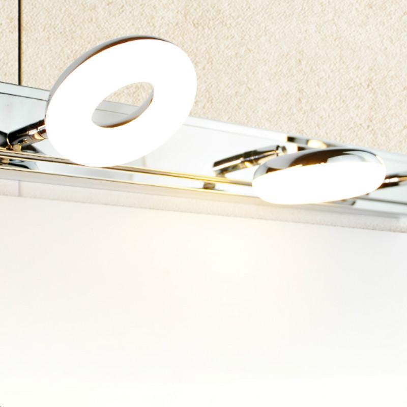 

Bathroom Simple LED Mirror Front Light Bathroom Makeup Stainless Steel Waterproof Anti-fog Mirror Painting Wall Lamp LB101308