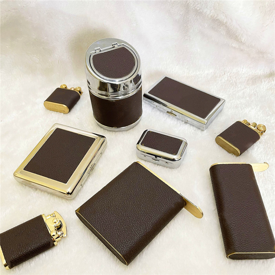 

Monogram Portable Tobacco Cigarette Stash Case Collectable handmade Limited Edition Holder Storage Box Innovative Design Protective Shell Smoking Container