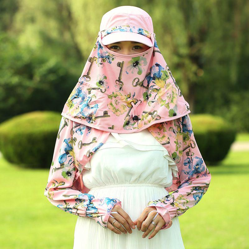 

Sun hat sun-shading female male folding flower fashion female sunhat floral pattern spring and summer thin cotton hats, 11