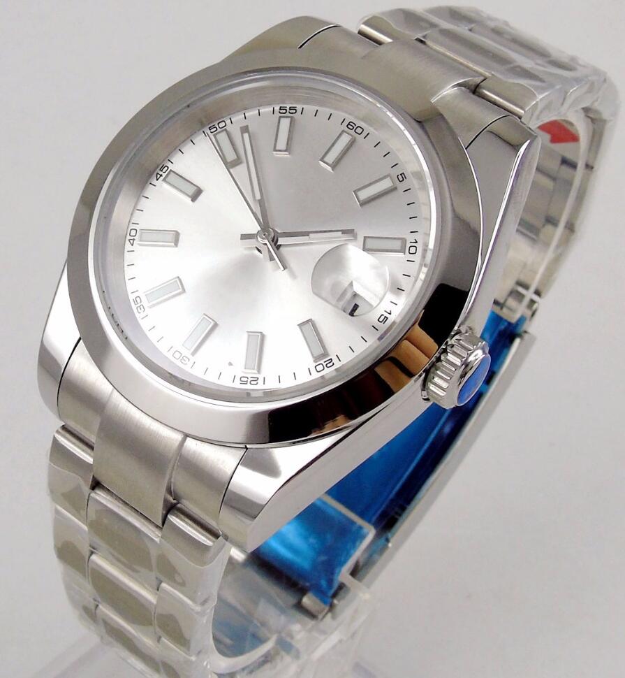 

Luxury watch Classic Sapphire Glass 41mm 126334 126333 126300 Calendar Jubilee Bracelet Mechanical Automatic Luminous Dial Mens Watch Waterproof, Green