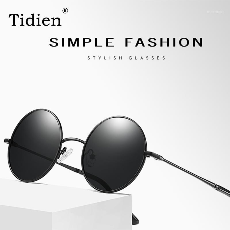 

Tidien Round Polarized Sunglasses Women Vintage Retro Fashion Metal Sunglasses Men UV400 2020451