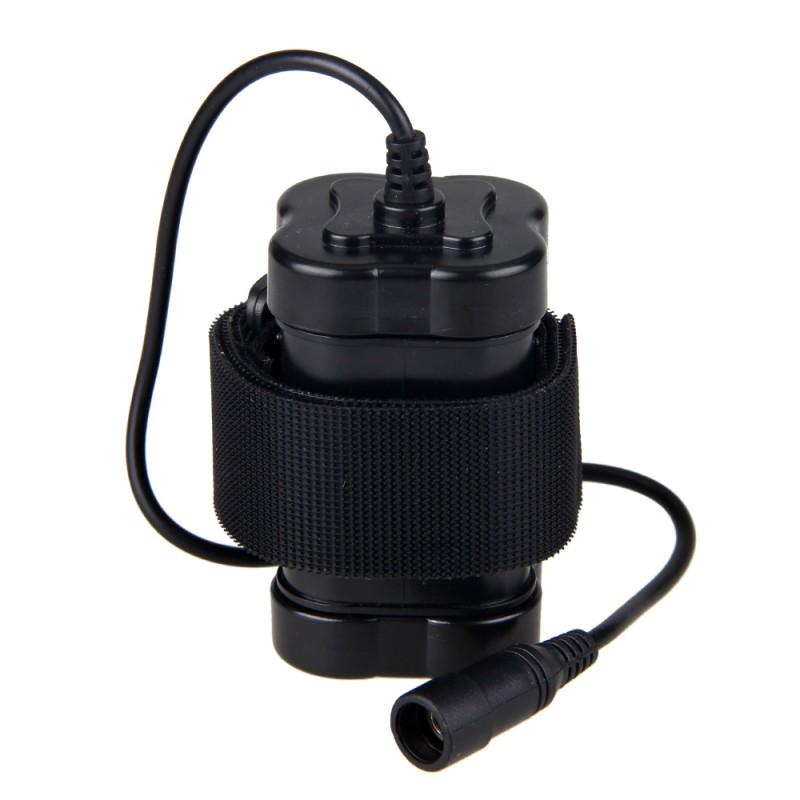 

Waterproof 12000mAh Power Supply Rechargeable 8.4V 4x18650 Battery Pack for Bicycle Light