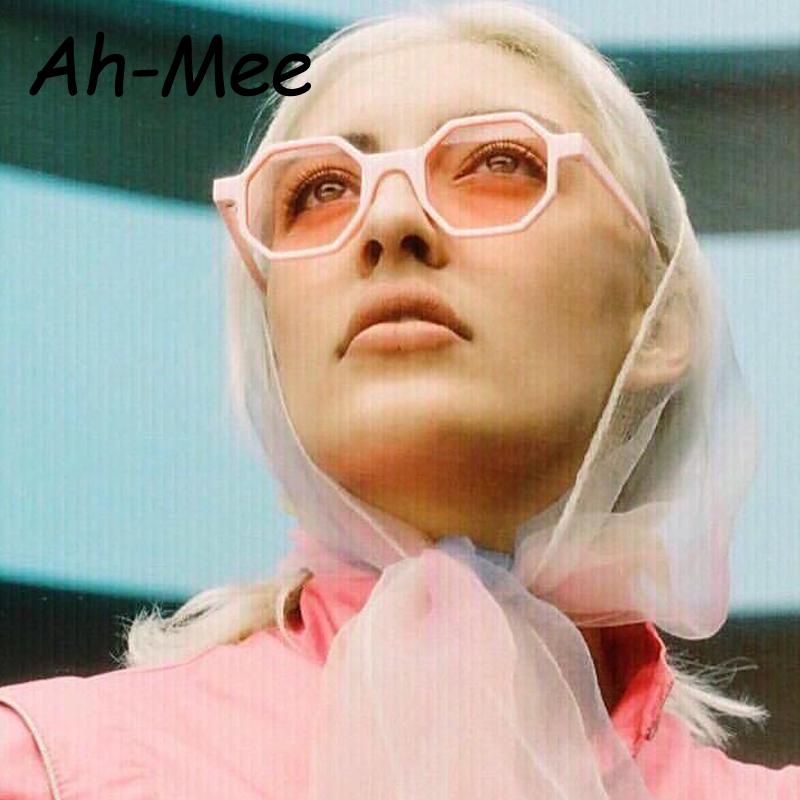 

Fashion Small Octagon Sunglasses Women Men Brand Designer Vintage Cheap Shield Polygon Sun glasses Female Male Shades UV400