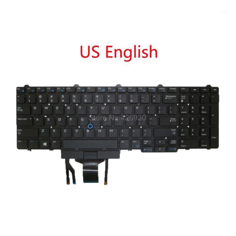 

Laptop Backlit US AR ACNOR BR SD FR SP JP Keyboard For For Latitude E5550 5550 E5570 5580 7510 3510 M3510 3520 7520 77201