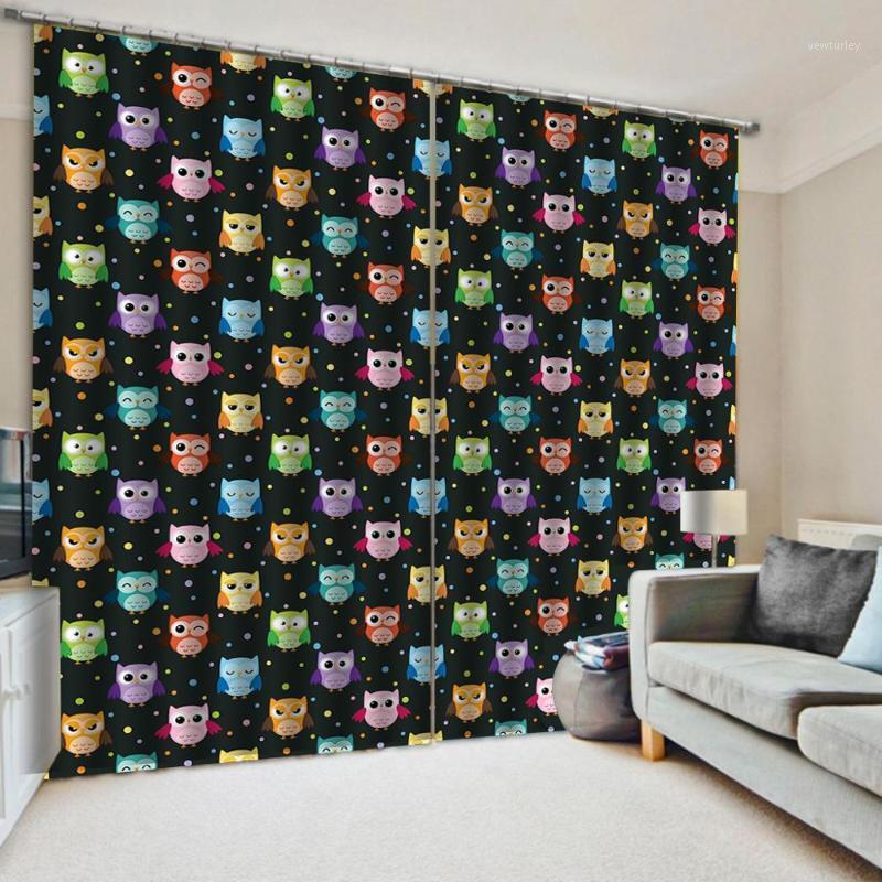 

black curtains Decoration curtains Customized size Luxury Blackout 3D Window For Living Room1, As pic