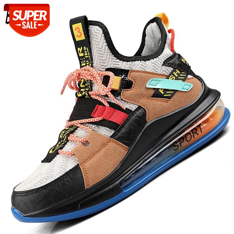 

Spring Autumn Men's Casual Shoes High Elasticity Men's Designer Sneakers Breathable Mesh Trainers Street Style Men Shoes #gX7R, Black