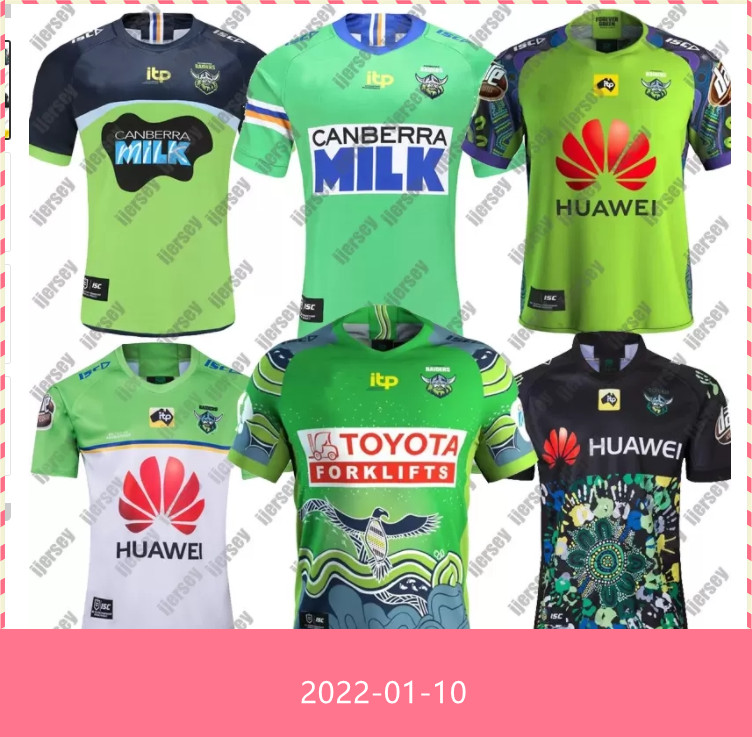 

2021 CANBERRA Rugby Jersey Nines nrl league jerseys Size: S-5XL, Black;gray