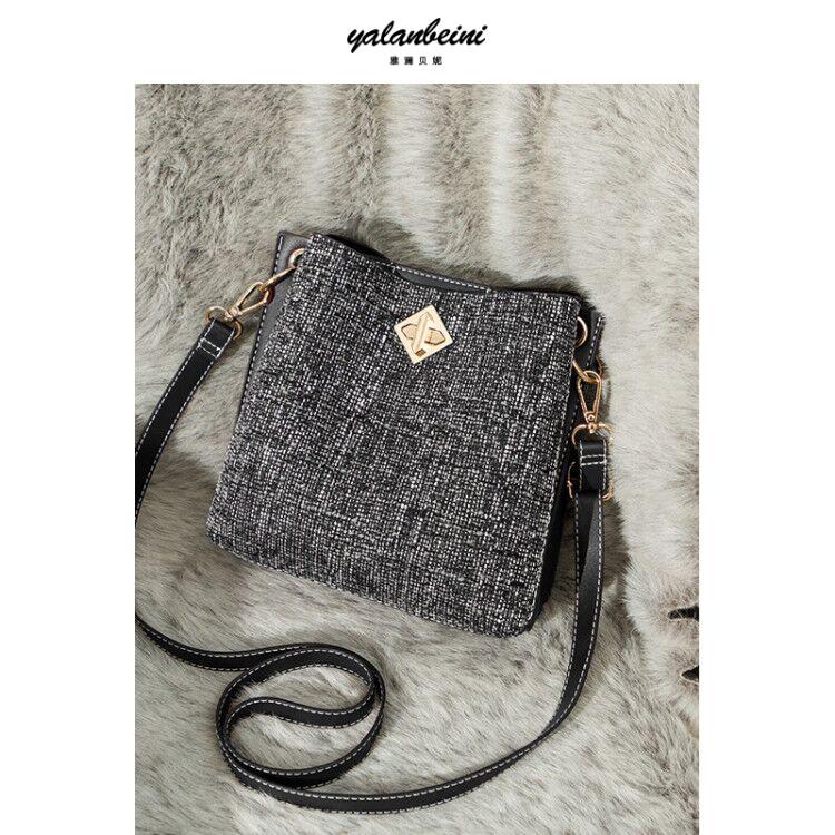 

Small Bag Handbags 2021 New Trendy Texture Large Capacity Ladies All-Match Bucket Bag Fashion One-Shoulder Messenger Bags, Beige
