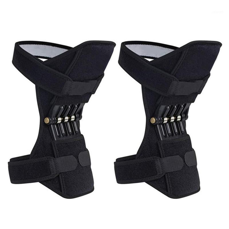Non-slip Power Joint Support Knee Pads Patella Strap Assist Lift Spring Force Knee Tendon Brace stabilizer pads1