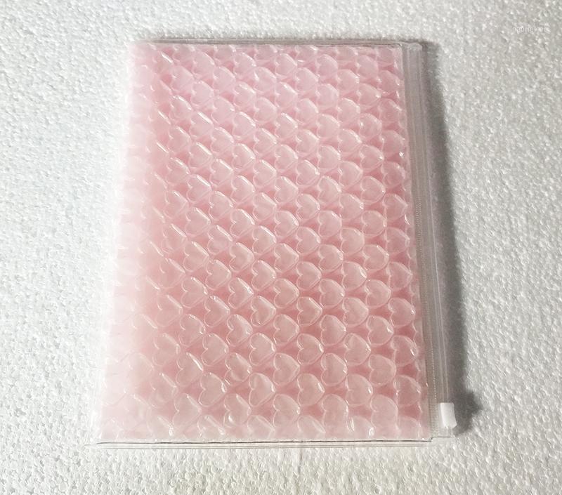 

5pcs 16*21cm Light pink Zipper Poly bubble Mailer envelopes Multifunctional Mailer for gift package padded Mailing Bag1
