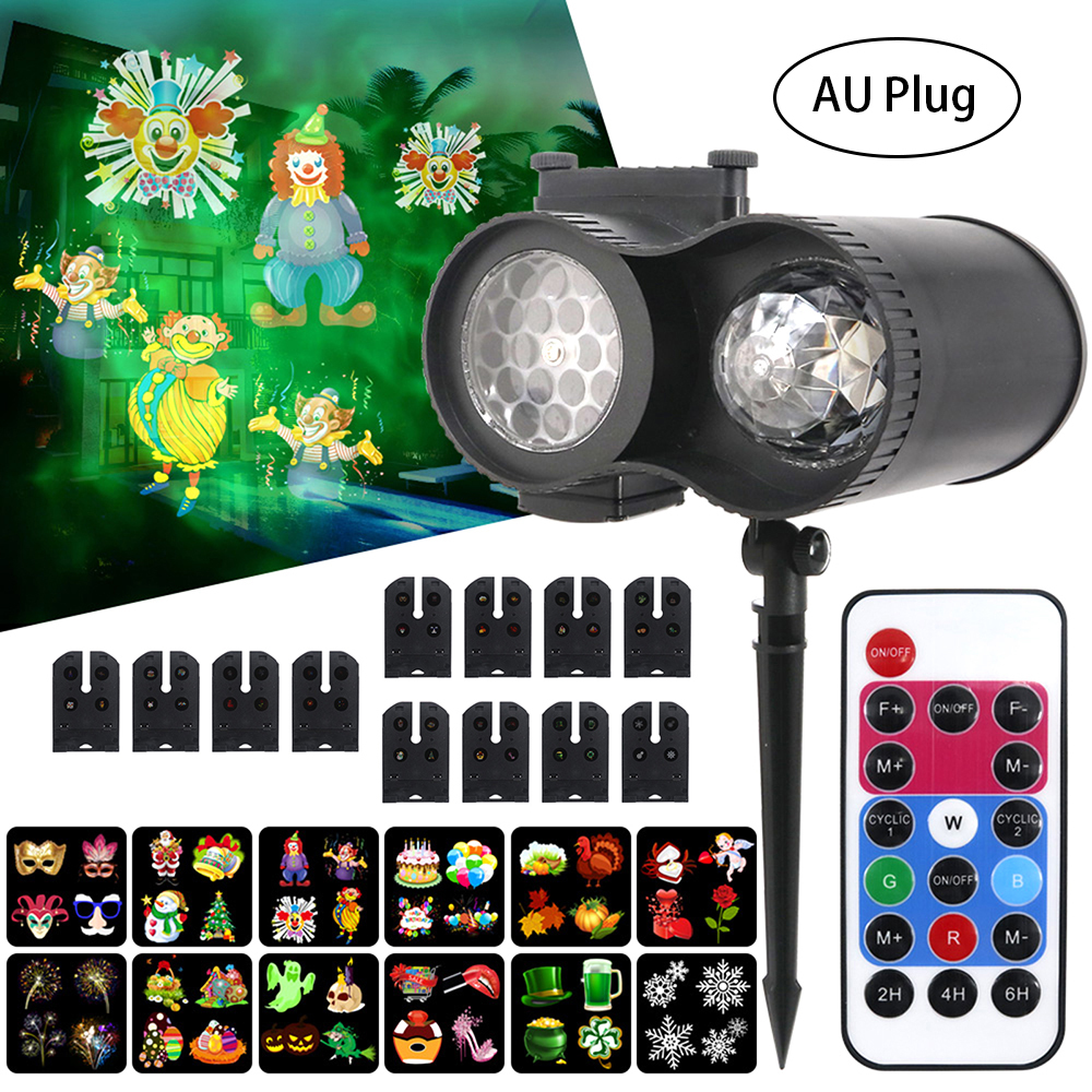 

2021 New 48 Patterns Rgb Stage Remote Control Music Led Disco Light Party Show Laser Projector Lights Effect with Controller Fjwk