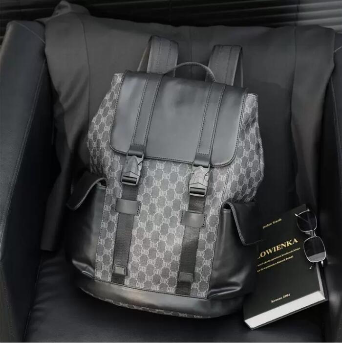 

High-quality luxury leather Christopher Backpack Luxurys Designer backpack men's and women's classic floral plaid school bags shoulder bag backpacks 001