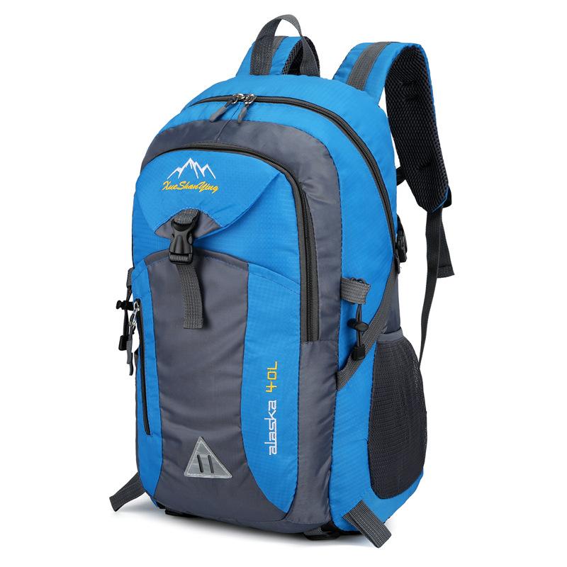 

Unisex Travel Backpack Nylon Waterproof Youth sport Bags Camping Male Backpack Men Laptop Women Outdoor Hiking Bag, Orange