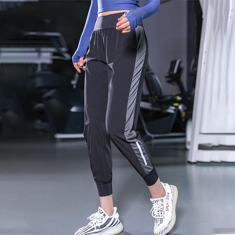 

Para Praia New Women Fitness Trousers Gym Clothes Sport Wear Training Suit Workout Running Pants Loose Casual Beamed Harem Pants, Purple