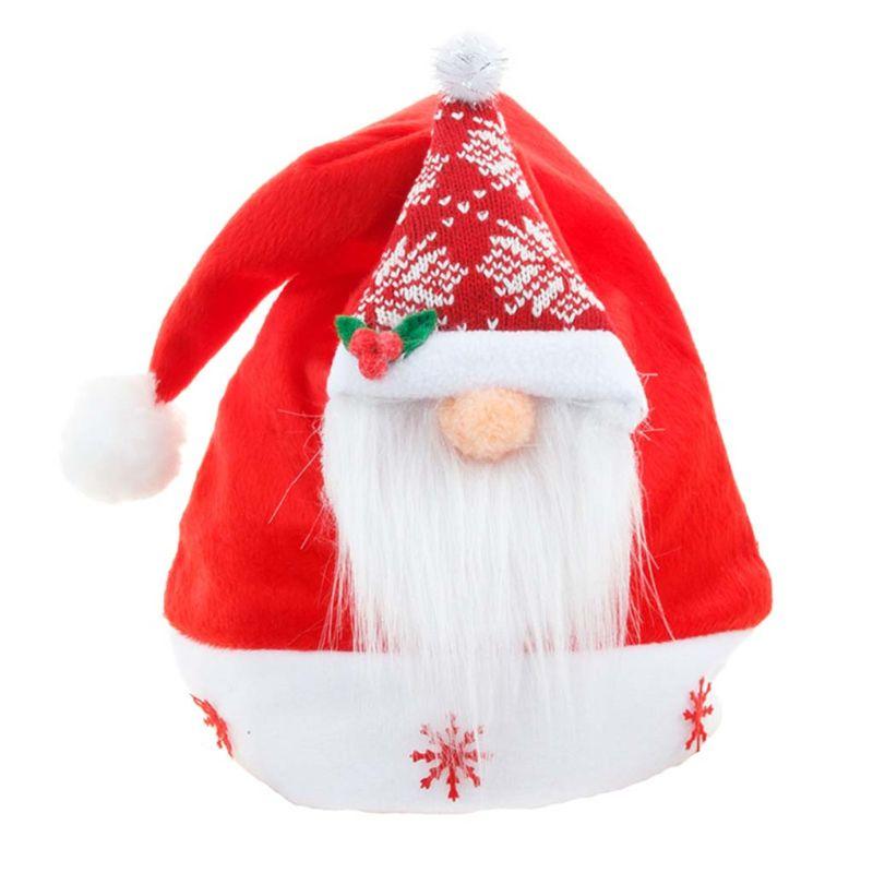 

Christmas Swedish Gnome Santa Doll Hat Unisex Cap for Holiday Party Home Decor New 2020