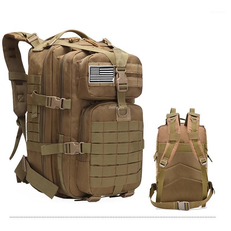 

Large Capacity Bags Army Tactical Combat Training Backpacks Durable Outdoor Hunting Climbing Hiking Sports Backpack1, Black