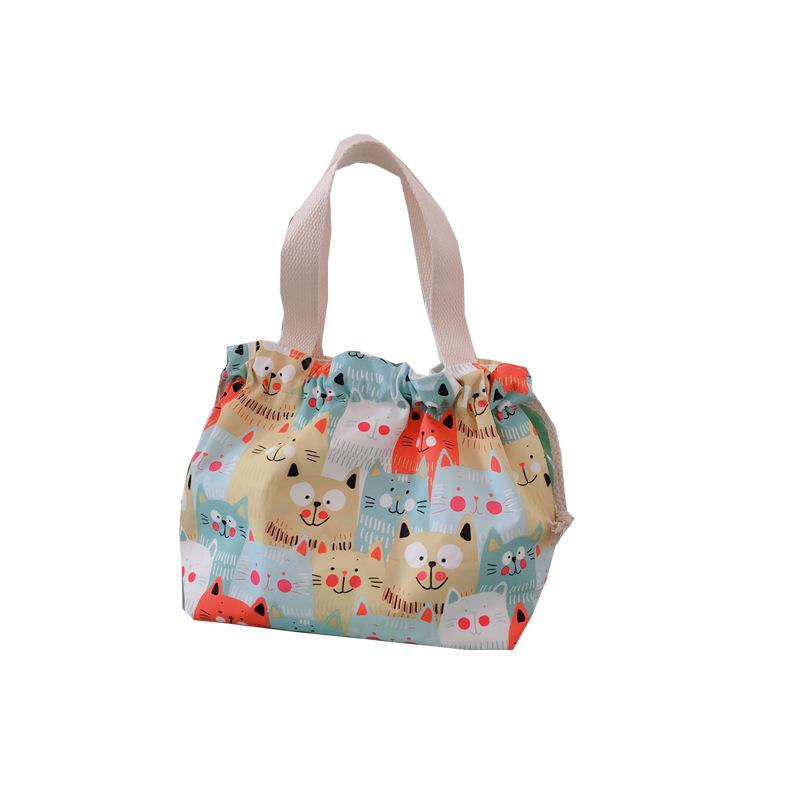 

Animal Prints Canvas Bento Hand Bags For Women Designer Classical Style String Tote Bags Lady Retro Small Cloth Hand, Red dog