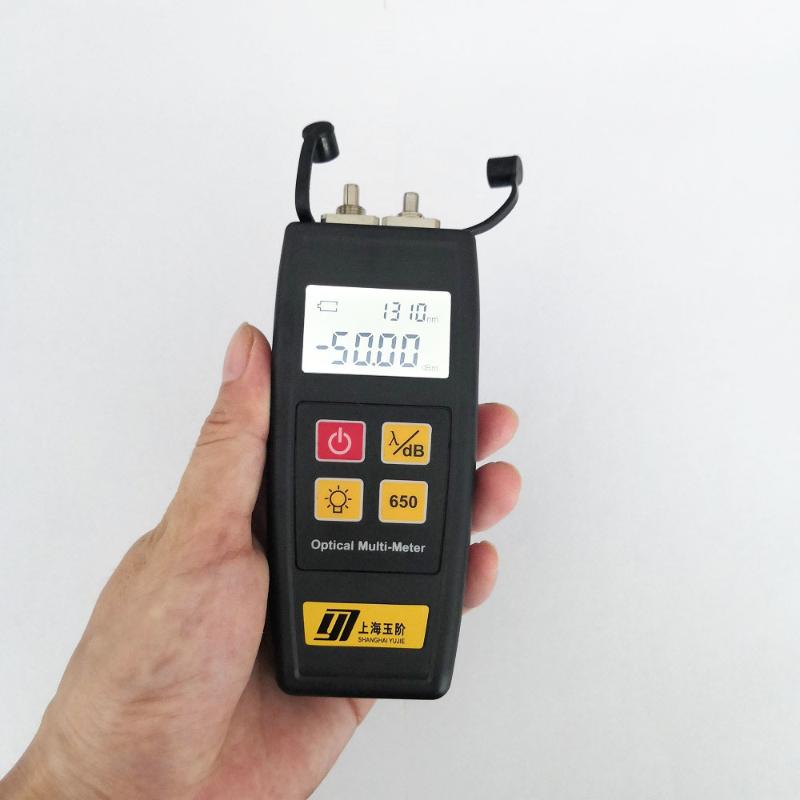 

Free Shipping YJ-550 Fiber Optic Mini Tester Optical Power Meter with Visual Fault Locator 50MW 30MW 10MW 1MW Laser