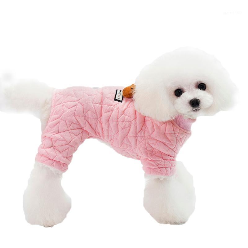 

Soft Four Legs Pet Dog Cotton Winter Coat Clothes With Lamp Decoration From  to XXL Dog Warm Coat Dogs Clothes1, Pink