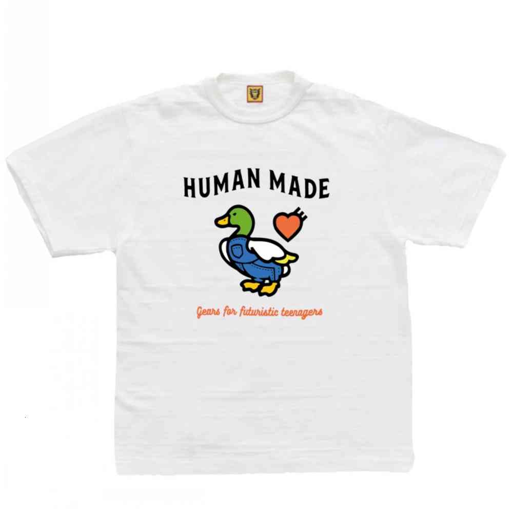 

HUMAN MADE T-shirt Men Women short sleeve T shirt High Quality Duck print Top Tees Tee Summer Style, 12
