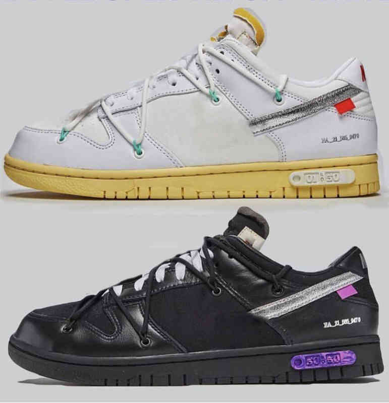 

C080520 2022 Off Authentic Low Futura Collection 01 Of 50 Shoes Dear Summer SB Mummy Black White Mens Women Outdoor Sports Sneakers With Box