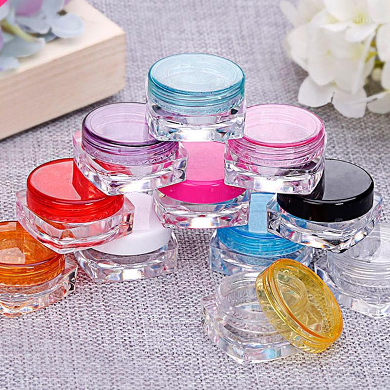 

3g 5g base mall four boxes Small kind cosmetic packaging bottle box Trial Sample Moisture Cream Travel Cosmetic Carrier1