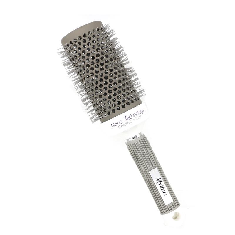 

Mythus Ionic Nano Ceramic Hair Brush Round Comb Curly Hairdressing Styling Hairbrush 5 Sizes 19mm 25mm 32mm 45mm 53mm Available