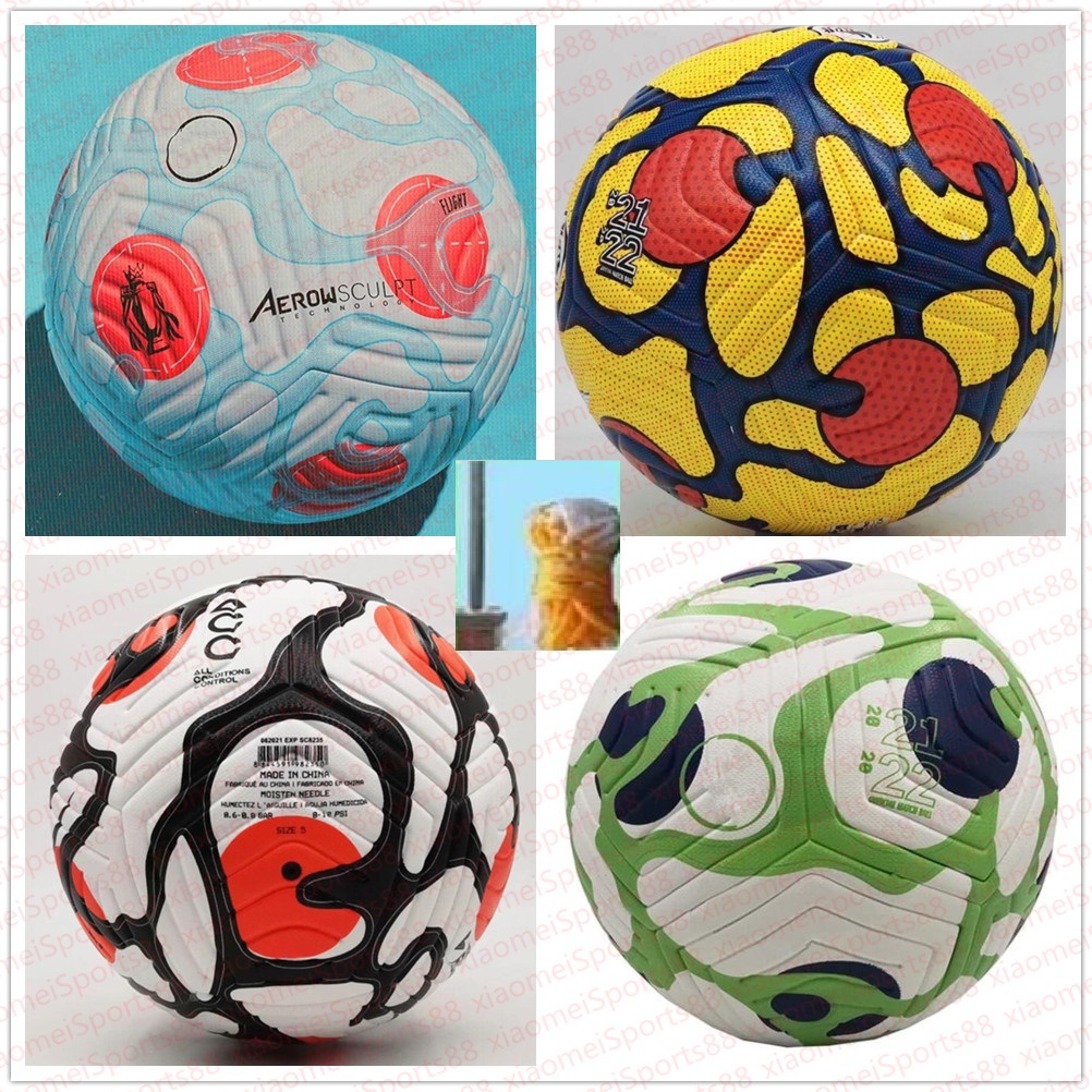 

New top quality Club League 2021 2022 soccer Ball Size 5 high-grade nice match liga premer 21 22 football (Ship the balls without air)