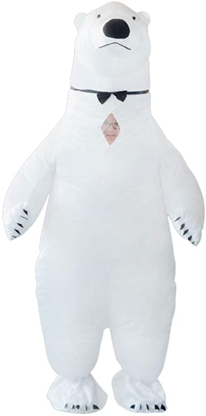 Mascot Costumes Inflatable Costume Polar Bear Fancy Party Christmas Halloween Carry-on Funny Jumpsuit Suit Set-image-748262352