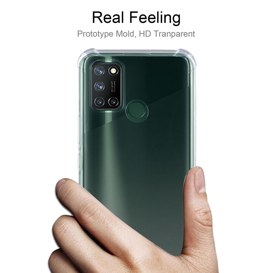 

For OPPO Realme 7i Four-Corner Shockproof Ultra-thin TPU Case
