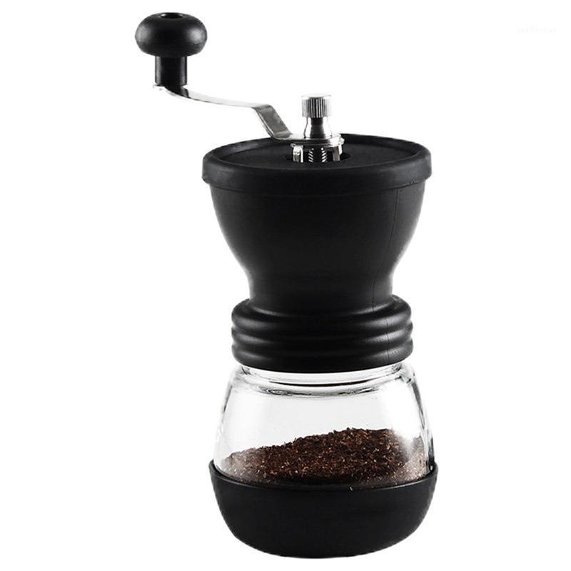 

HMT Oval Bottle Manual Coffee Grinder Full Body Washable Hand Coffee Bean Grinder1
