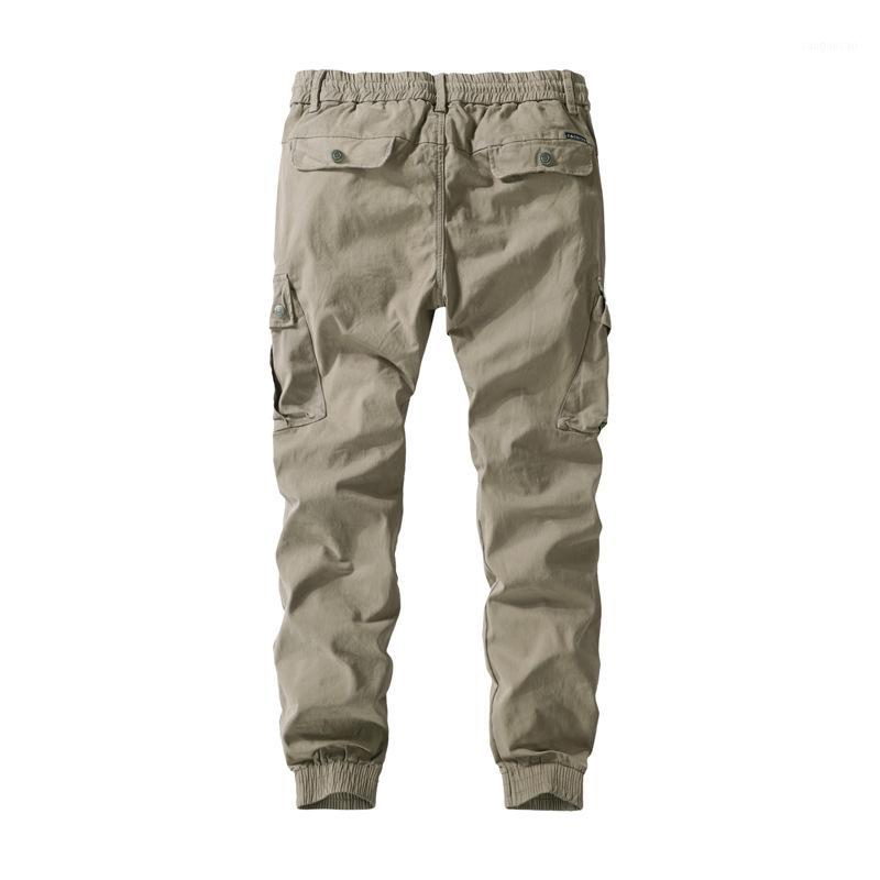 

2020 new Autumn overalls, men casual pants, washed cotton trousers, men trousers, tide brand pants wholesale1