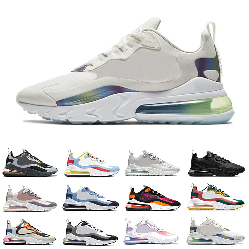 

2022 270 mens running shoes sneakers Bubble Pack White Platinum Oracle Optical Knicks White Bauhaus Volt Beige Midnight Turquoise men women trainers sports shoe, Item#12