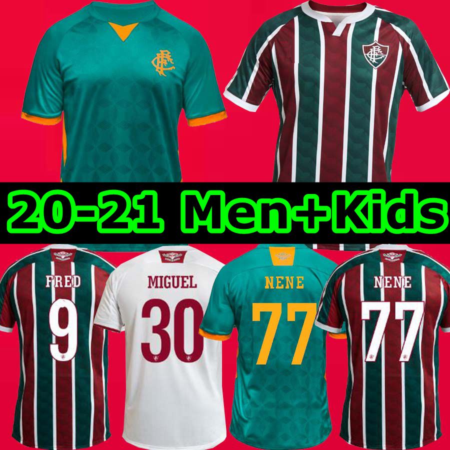 

Fluminense Third 2020 Soccer Jerseys Ganso Fluzão FRED PHGANSO HUDSON NENE NINO MIGUEL HENRIQUE Futbol Camisas Football Camisetas Shirts, 2020 home men