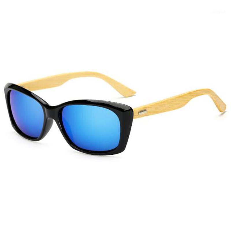

Sunglasses BerWer Bamboo Men Wooden Sun Glasses Women Mirror Original Wood Feminino1
