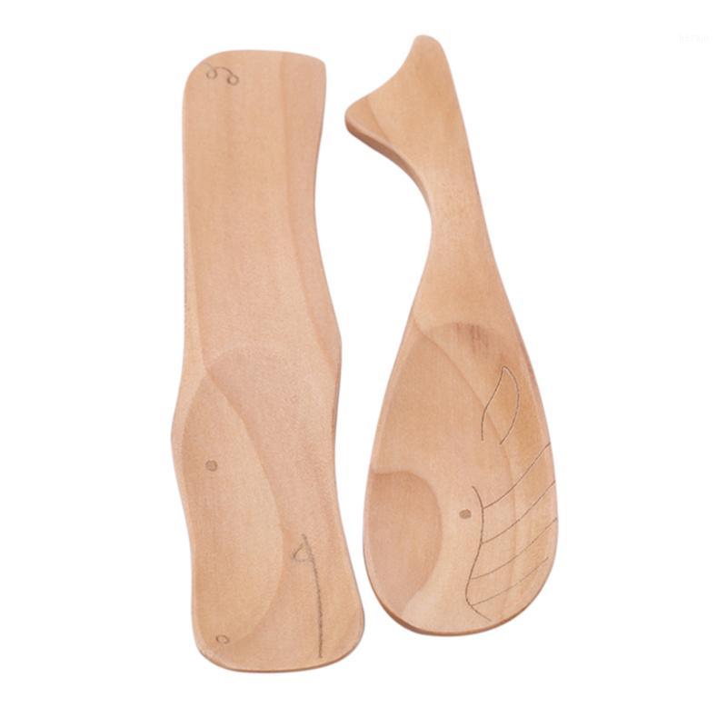 

Kitchen Wooden Rice Spoon Natural Environmental Protection Cartoon Animal Wooden Rice Paddle Shovel Cute Fish Spoon Scoop1