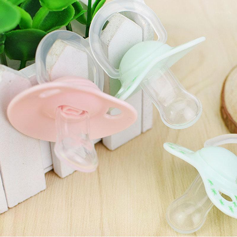 

Baby Pacifier Baby Nipples Flat Thumb Pattern Nipples Tool Safe Feeding Accessories 2 Colors1